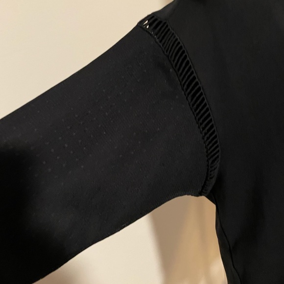 By Anthropologie Black Tulle Layered Sweatshirt - Picture 9 of 10